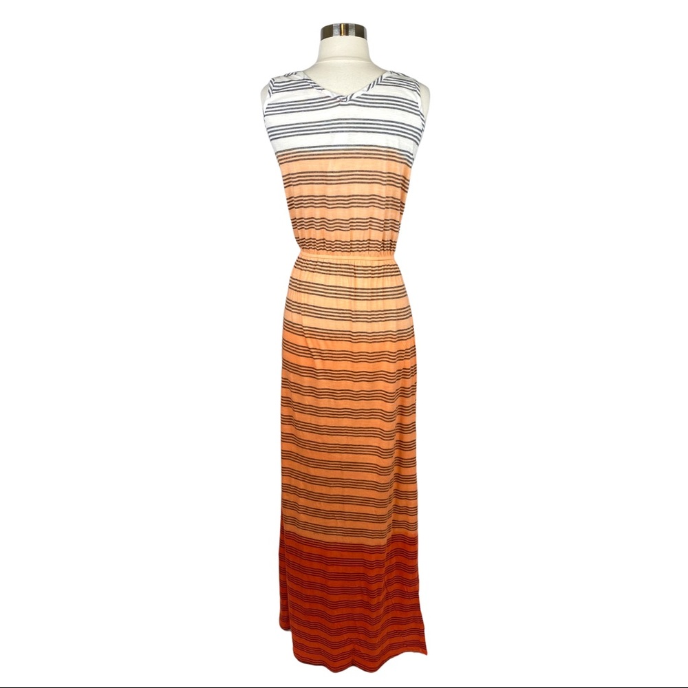 LAmade x REVOLVE Ombre Striped V-Neck Sleeveless Maxi Dress - Size XS - Picture 3 of 5